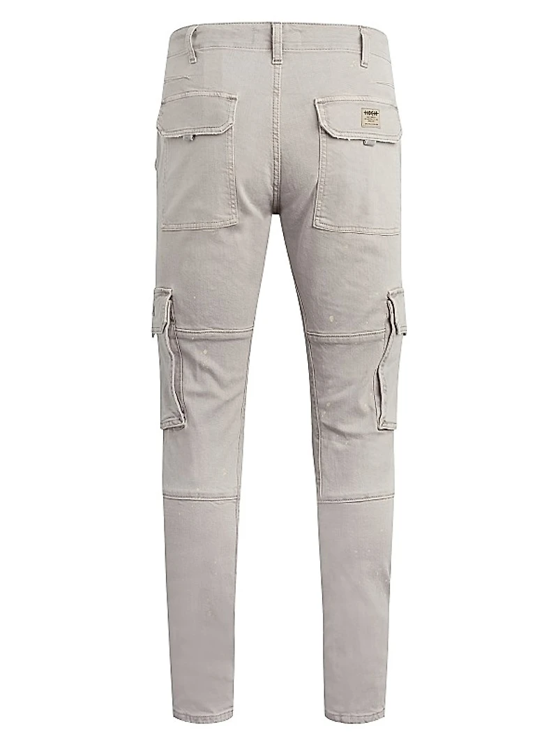 Stretch Skinny Cargo Pants