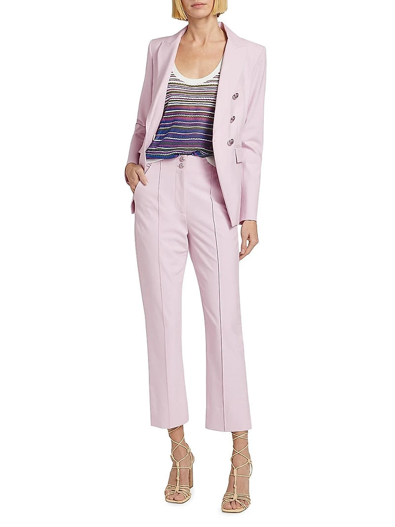 Kean Stretch Boot-Cut Pants