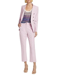 Kean Stretch Boot-Cut Pants