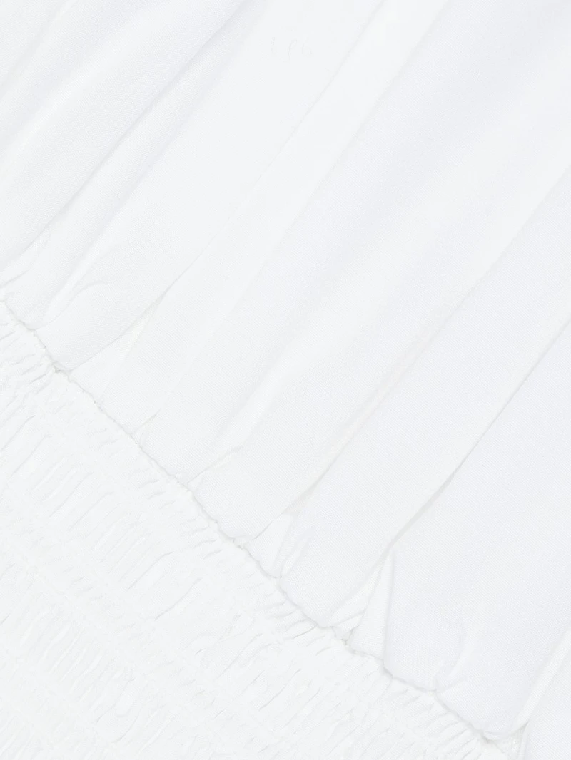 Kinny Cotton-Blend Halter Midi-Dress