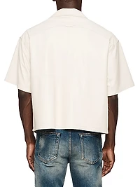 Leather Camp Shirt