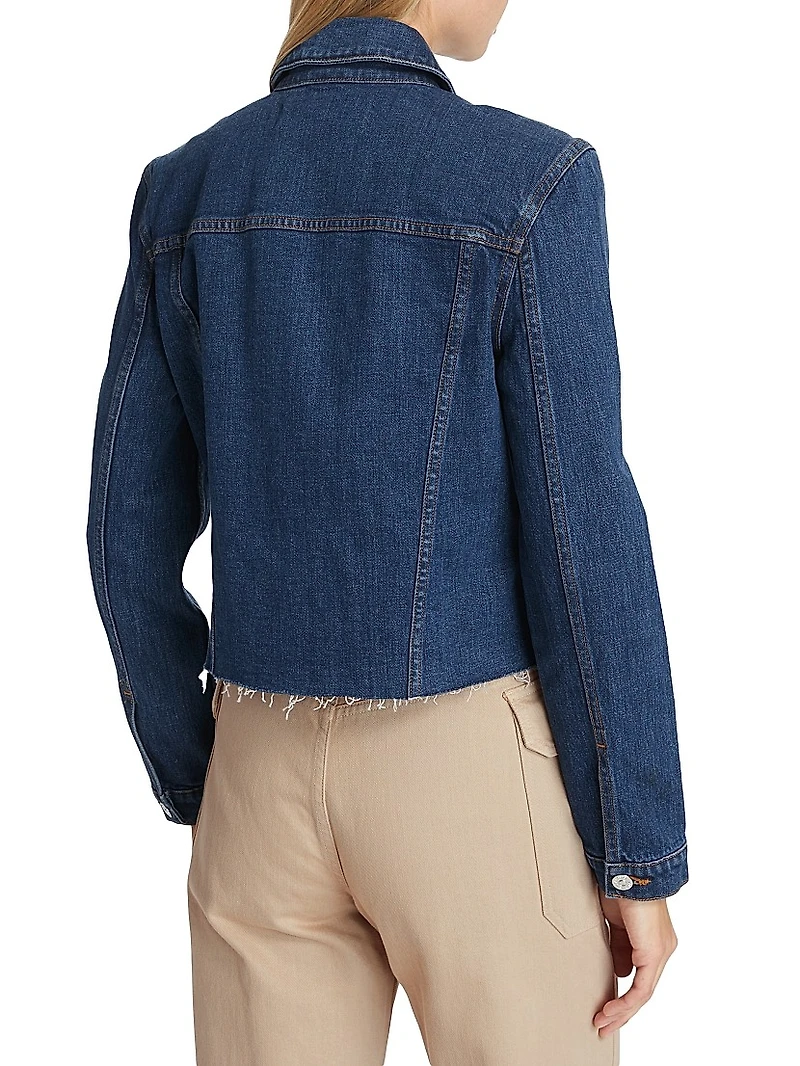 Holden Cropped Denim Jacket