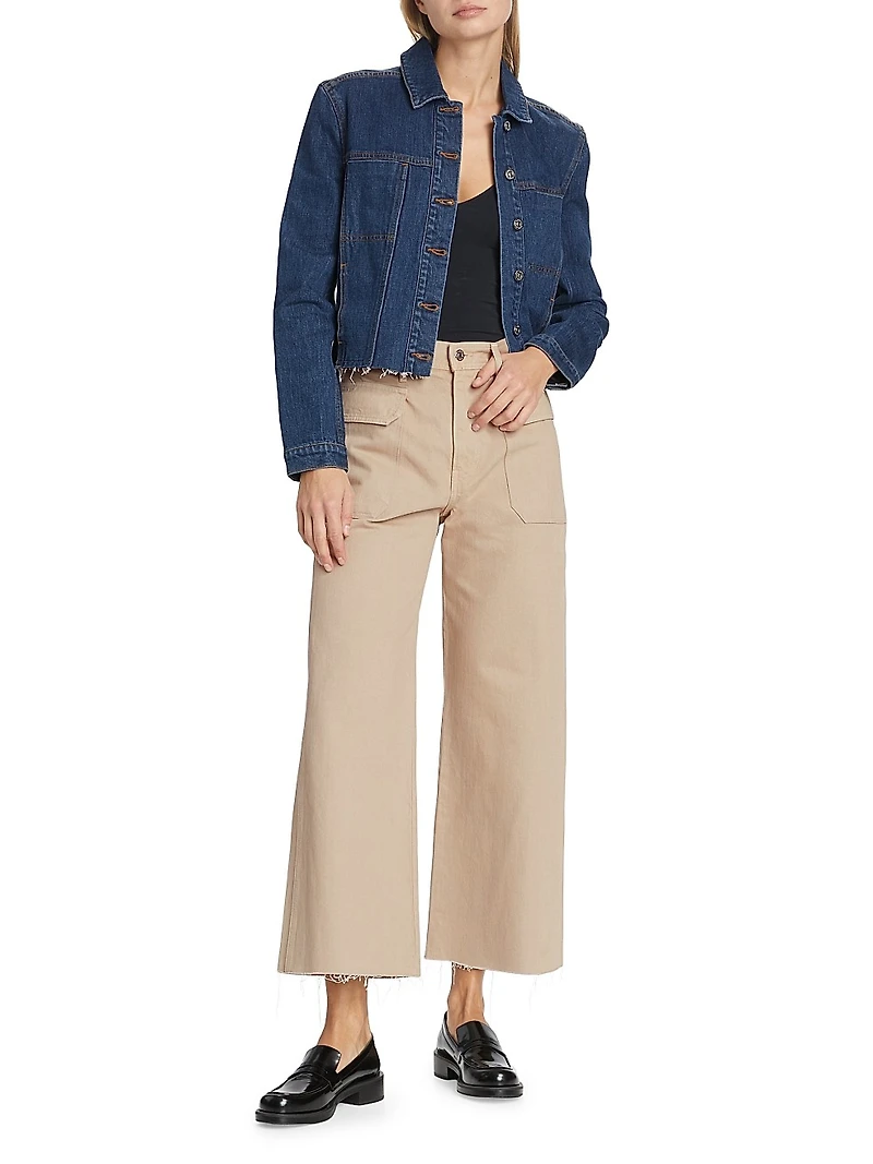 Holden Cropped Denim Jacket