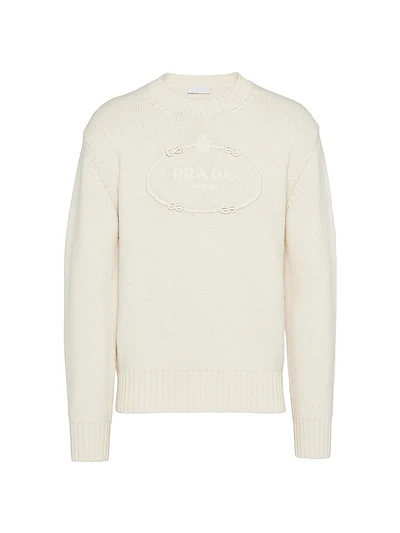 Wool and Cashmere Crew-Neck Sweater
