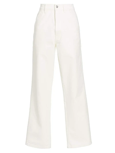 Washed Canvas Work-Wear Pants