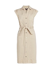 Jaxsyn Tie-Waist Midi-Dress