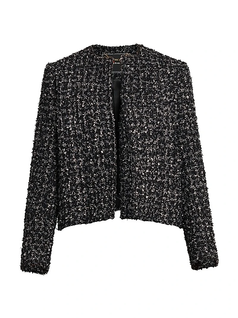 Metallic Tweed Jacket