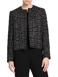 Metallic Tweed Jacket