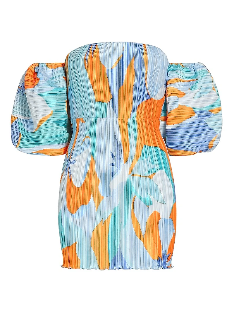 Sirene Off-The-Shoulder Minidress