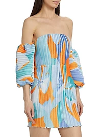Sirene Off-The-Shoulder Minidress