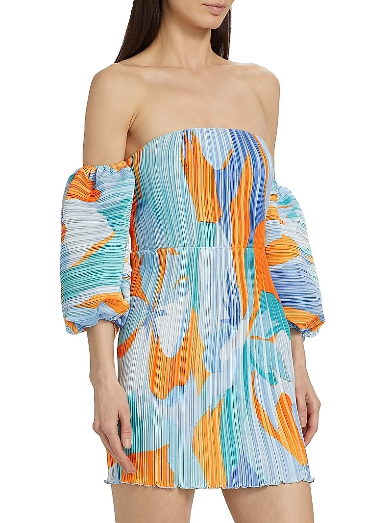 Sirene Off-The-Shoulder Minidress