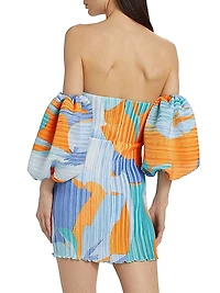 Sirene Off-The-Shoulder Minidress