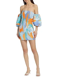 Sirene Off-The-Shoulder Minidress