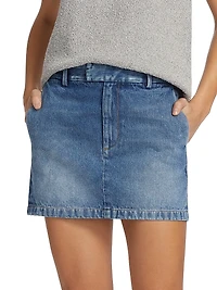 Lula Denim Miniskirt