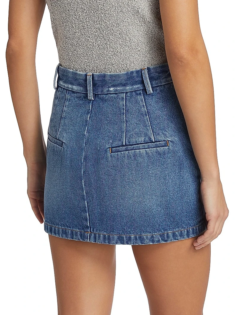 Lula Denim Miniskirt