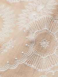 Embroidered Miniskirt