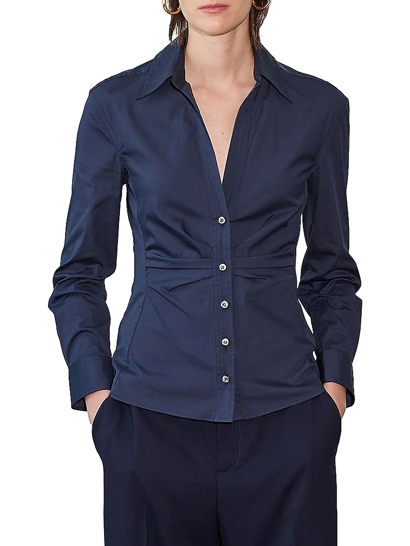 Savil - Stretch Poplin Shirt