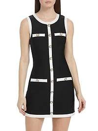 Koma Faux Pearl Minidress
