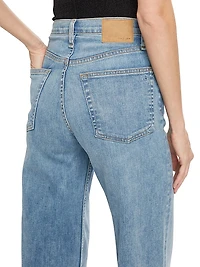 Sofie High-Stretch Wide-Leg Jeans