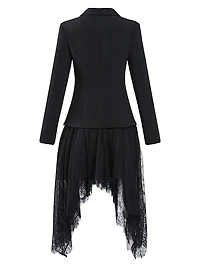 Chantilly Lace Blazer Dress