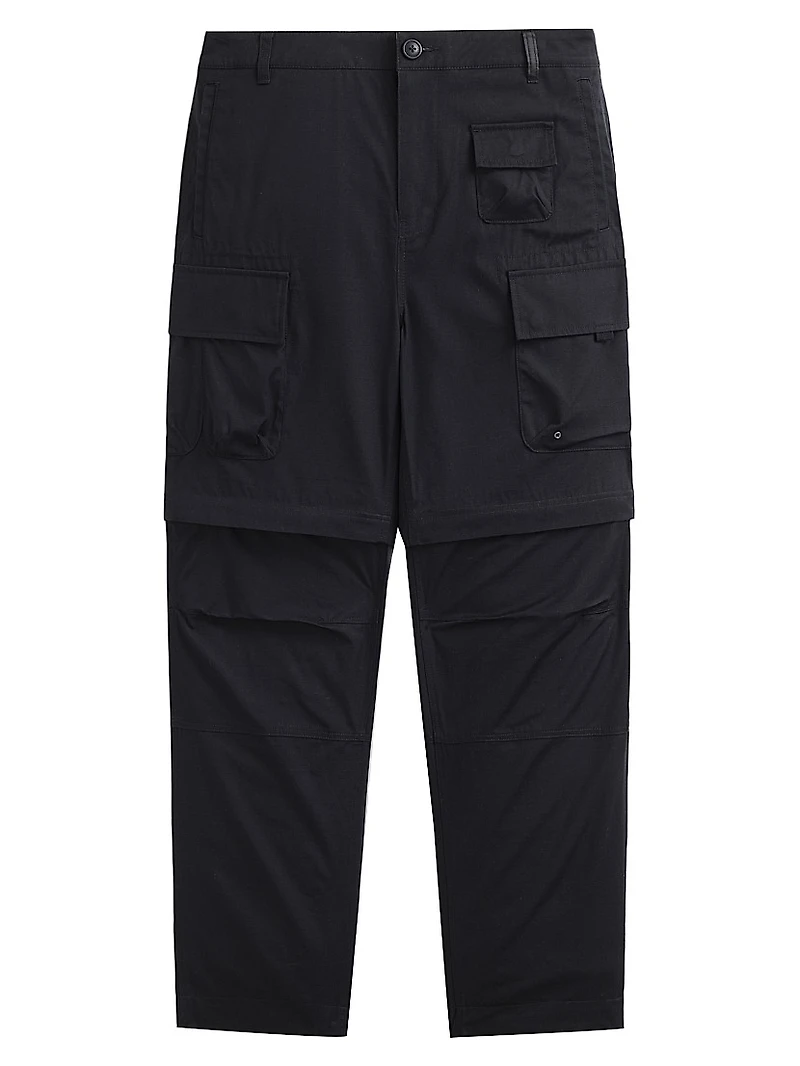 Cotton Convertible Cargo Pants