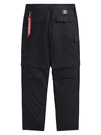 Cotton Convertible Cargo Pants