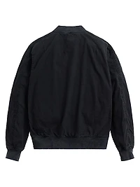 L-2B Rip And Repair Cotton Bomber Jacket