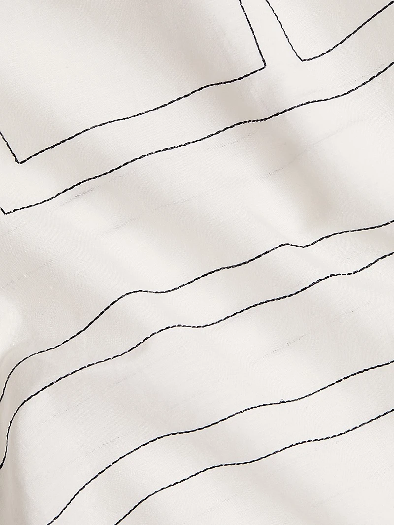 Monogram Cotton-Blend Pajama Pants