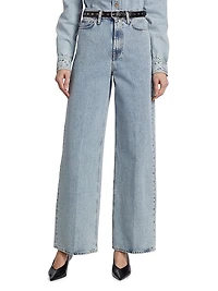High-Rise Wide-Leg Jeans