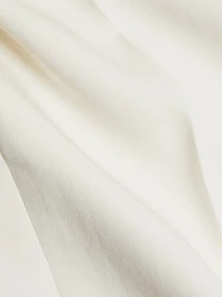 Straight-Leg Crop Trousers