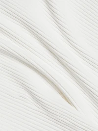 Asymmetric Rib-Knit Top