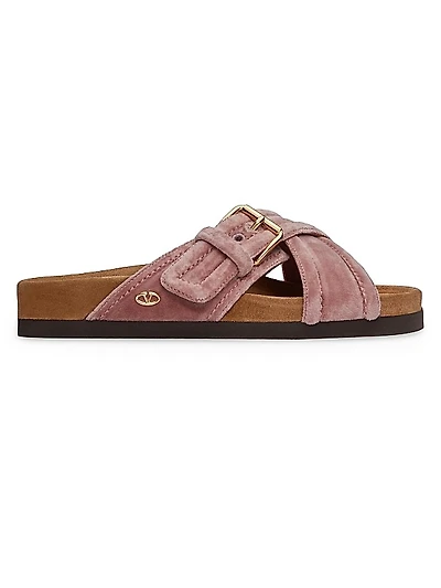 Slide Fussfriend Velvet Sandals 30MM