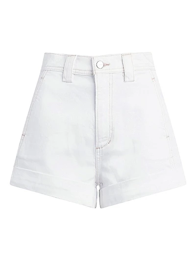 The Avery High-Rise Denim Shorts