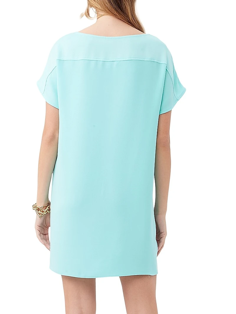 Hydee Seamed Yoke Minidress