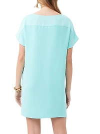 Hydee Seamed Yoke Minidress