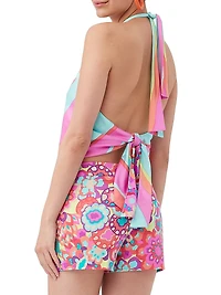 Tamika Striped Halter Top