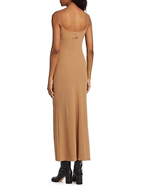 Stretch Jersey Maxi Slipdress