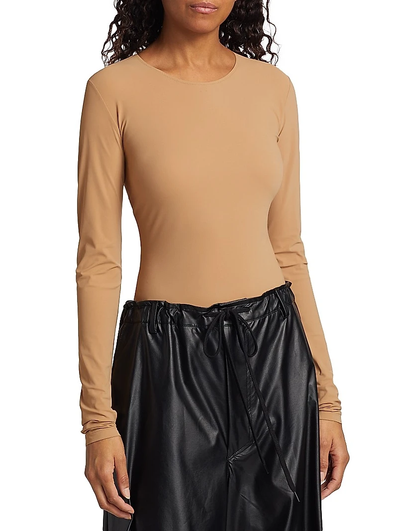 Jersey Long-Sleeve Bodysuit