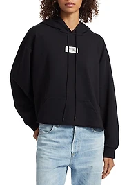 Logo Cotton-Blend Hoodie