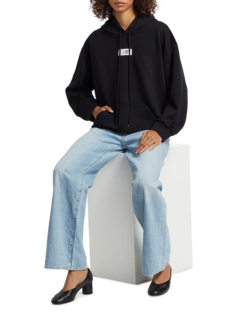 Logo Cotton-Blend Hoodie