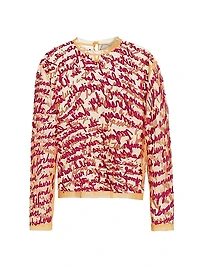 Cheever Sheer Embroidered Top