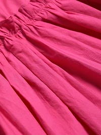 Jacobs Gathered Cotton Poplin Maxi Dress