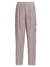 Lacey Striped Poplin Pants