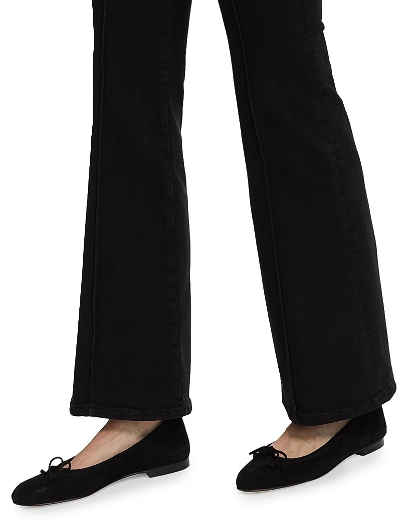 The Jetset Flare Pintuck Jeans