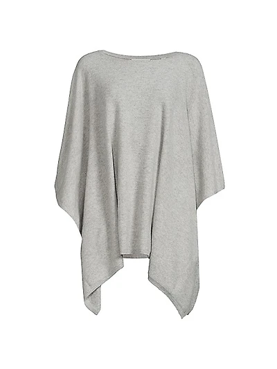 Cashmere Reversible Poncho