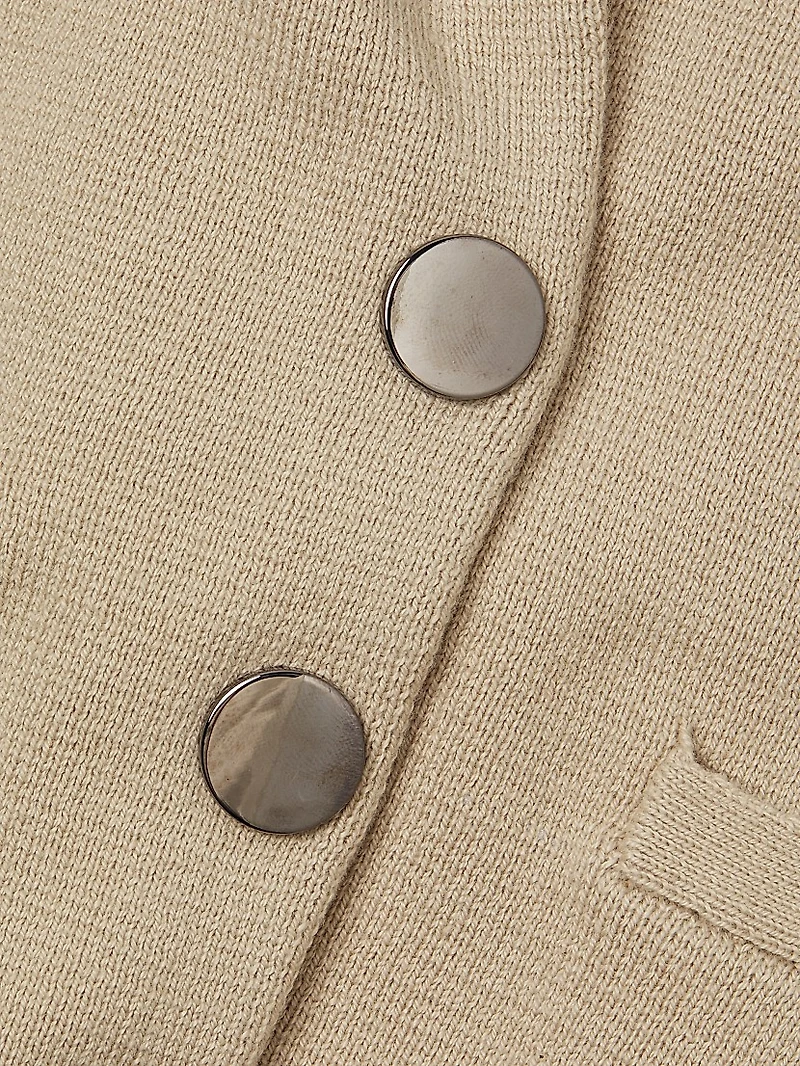 Cotton-Blend Vest