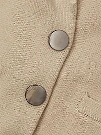 Cotton-Blend Vest