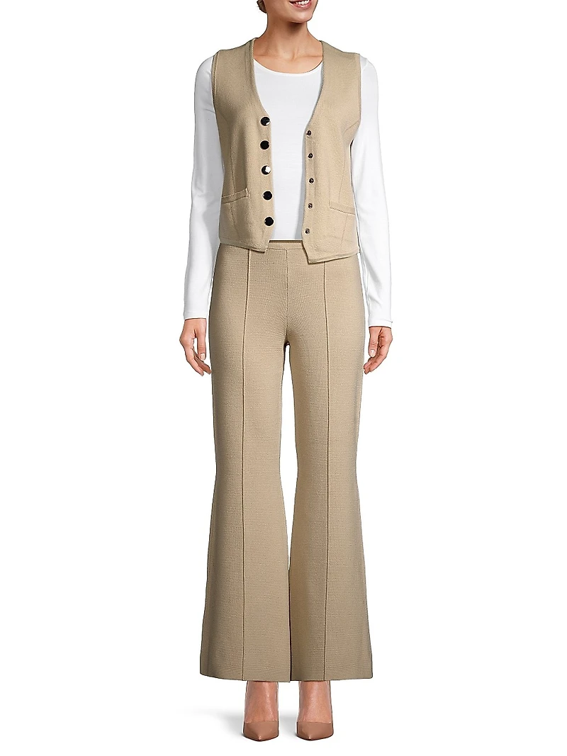 Cotton-Blend Vest