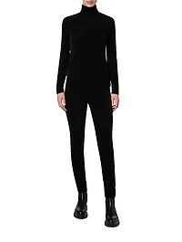 Meva Cotton High-Waist Pants