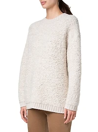 Chunky Bouclé Knit Sweater